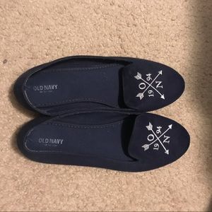 Old Navy Logo Navy Loafers
